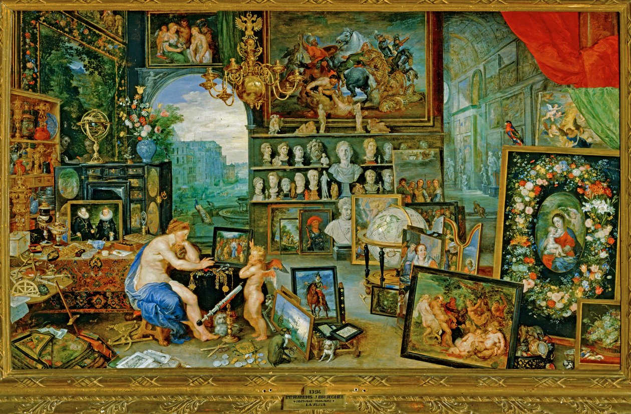 Die Sicht von Peter Paul & Brueghel Jan (1601 78) Rubens