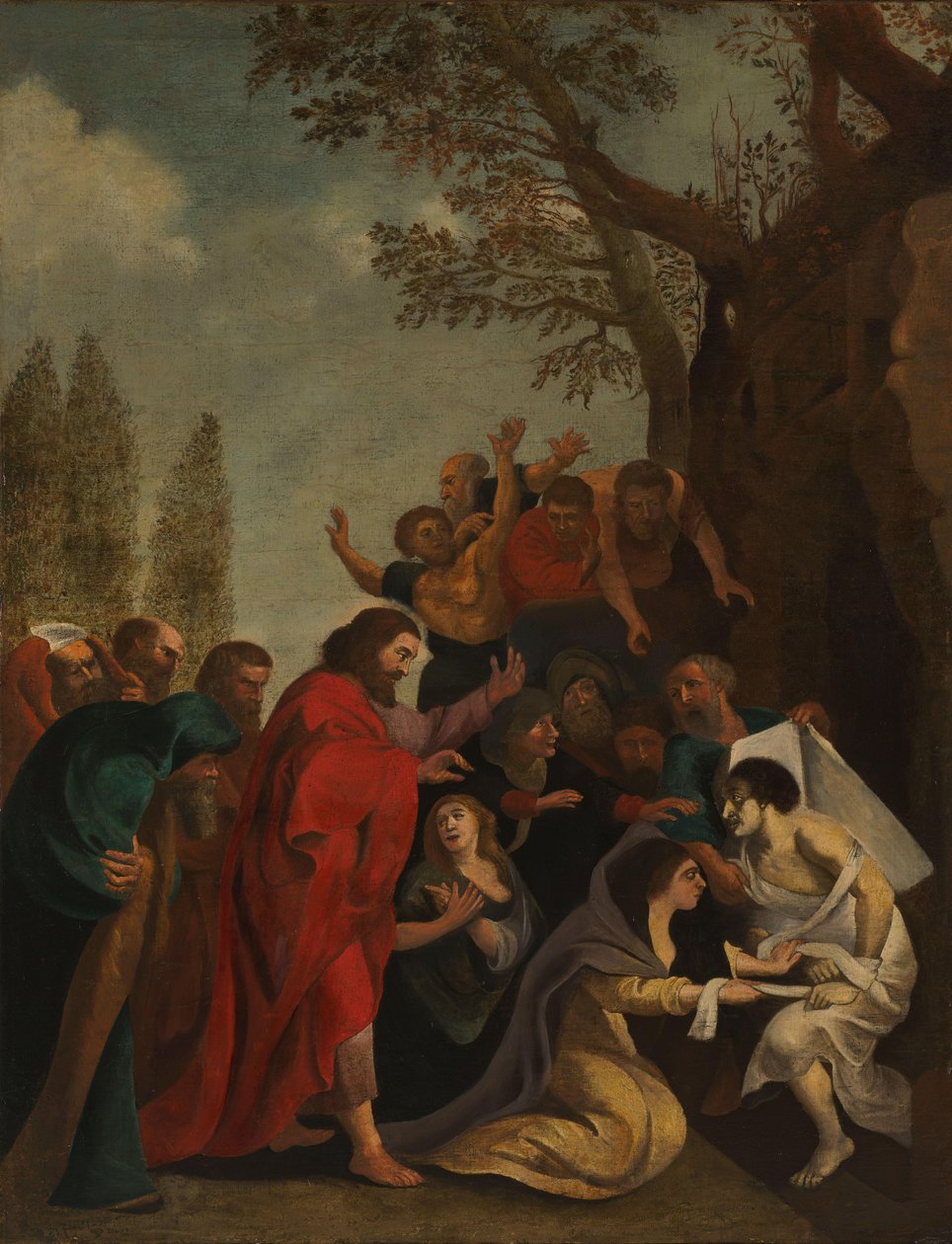 Die Auferweckung des Lazarus von Peter Paul Rubens (after)