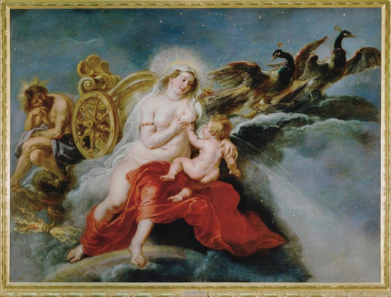 Die Entstehung der Milchstraße von Peter Paul Rubens