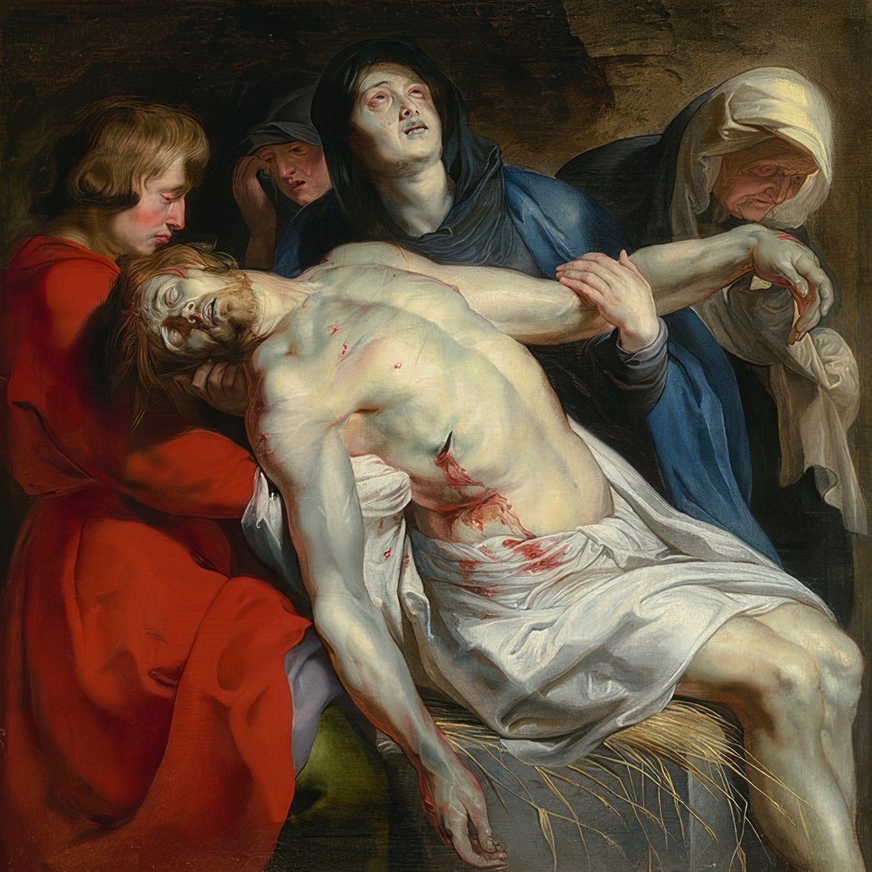 Die Grablegung von Peter Paul Rubens