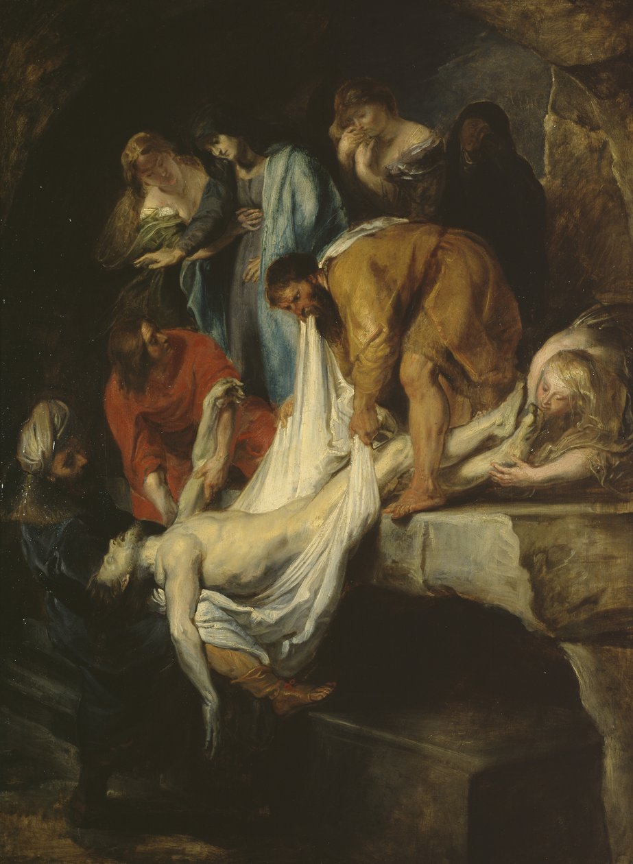 Grablegung von Peter Paul Rubens