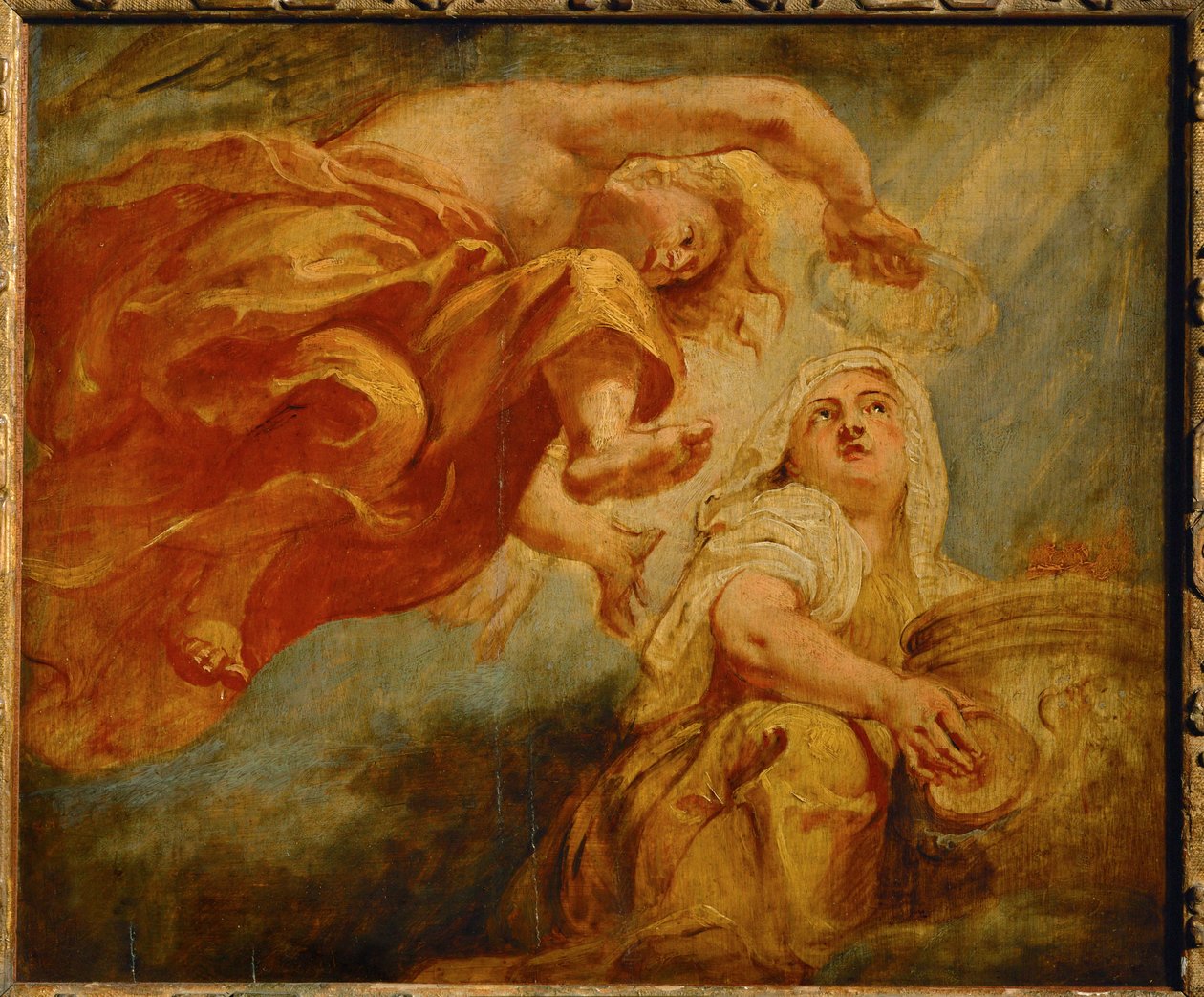 Genius krönt Religion von Peter Paul Rubens