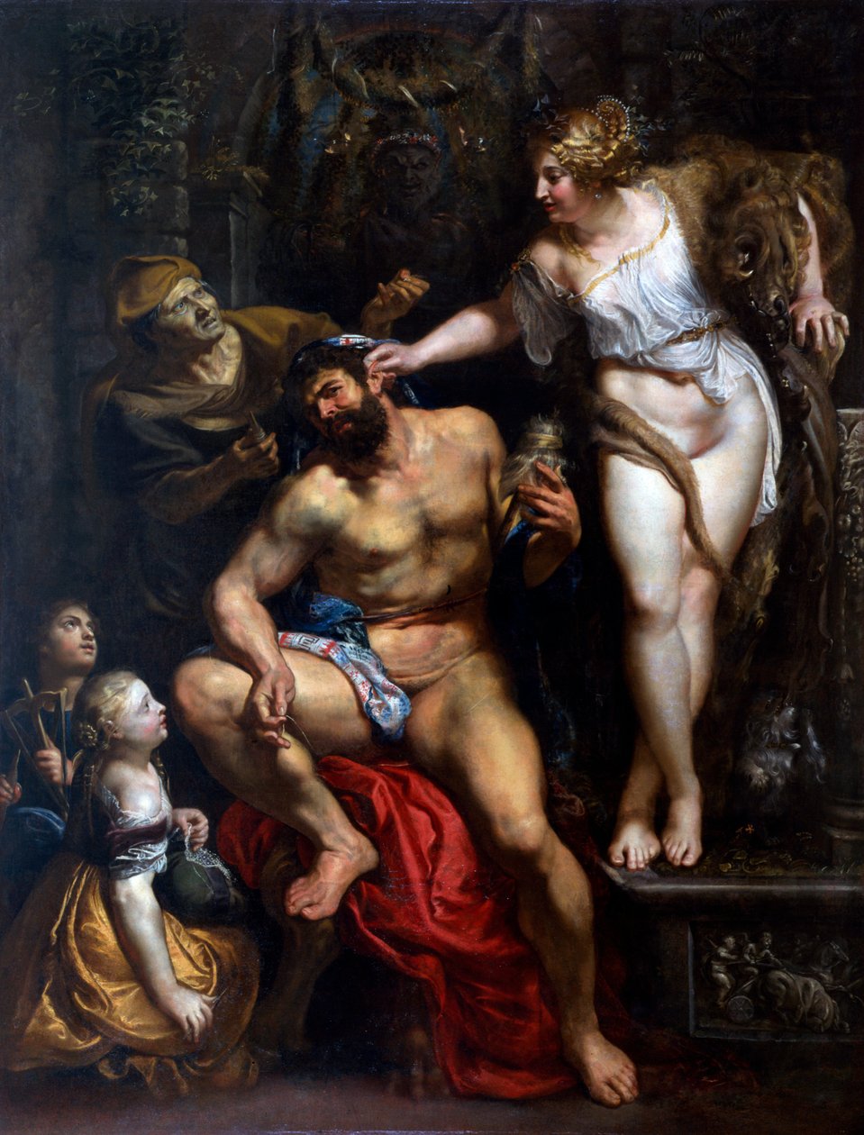 Herkules und Omphale, 1606 von Peter Paul Rubens
