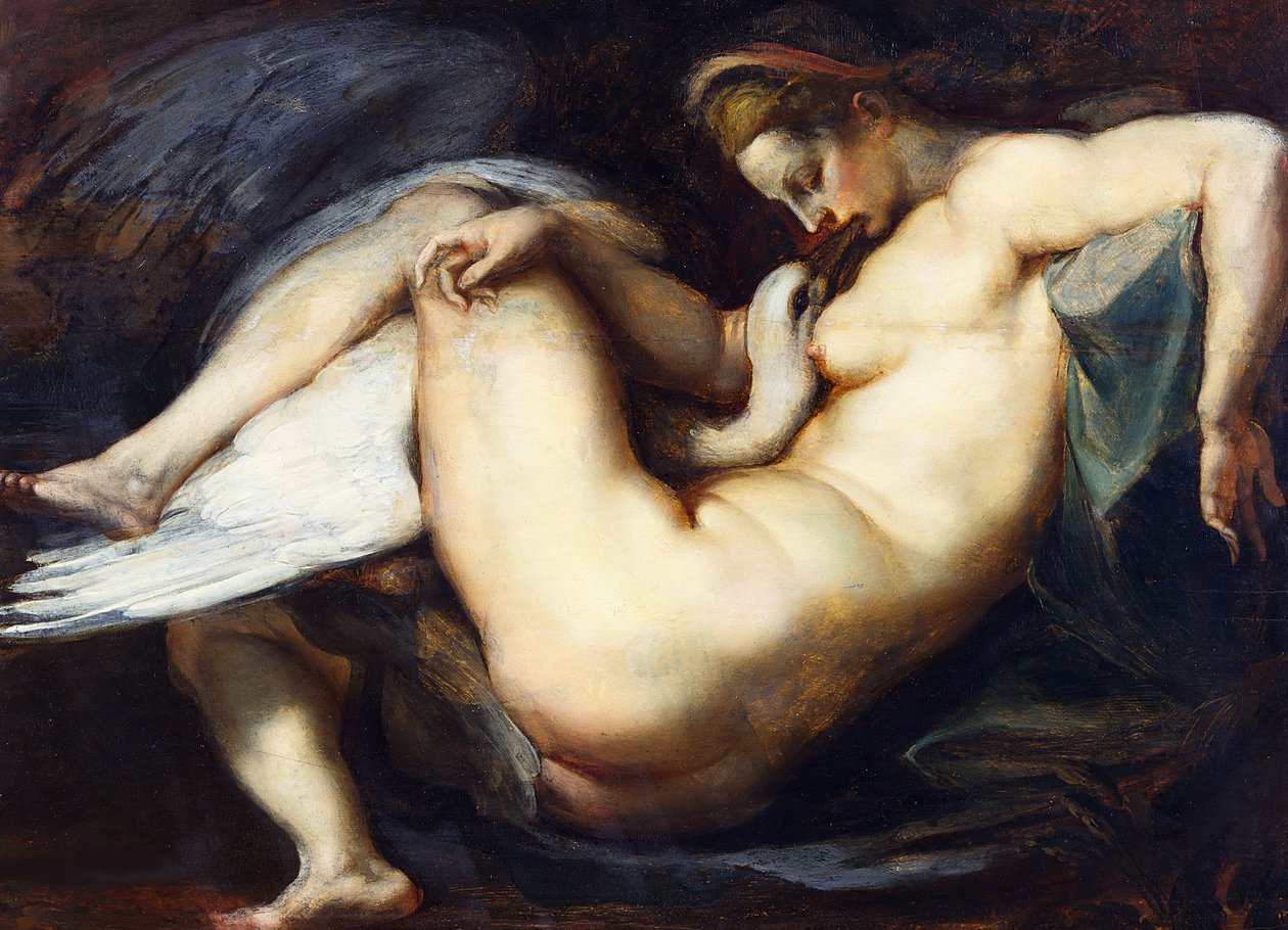Leda und der Schwan, 1598-1599 von Peter Paul Rubens