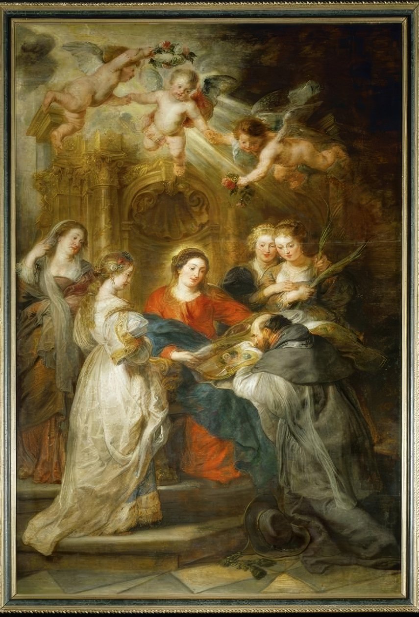 Maria erscheint dem hl. Ildefonso von Peter Paul Rubens