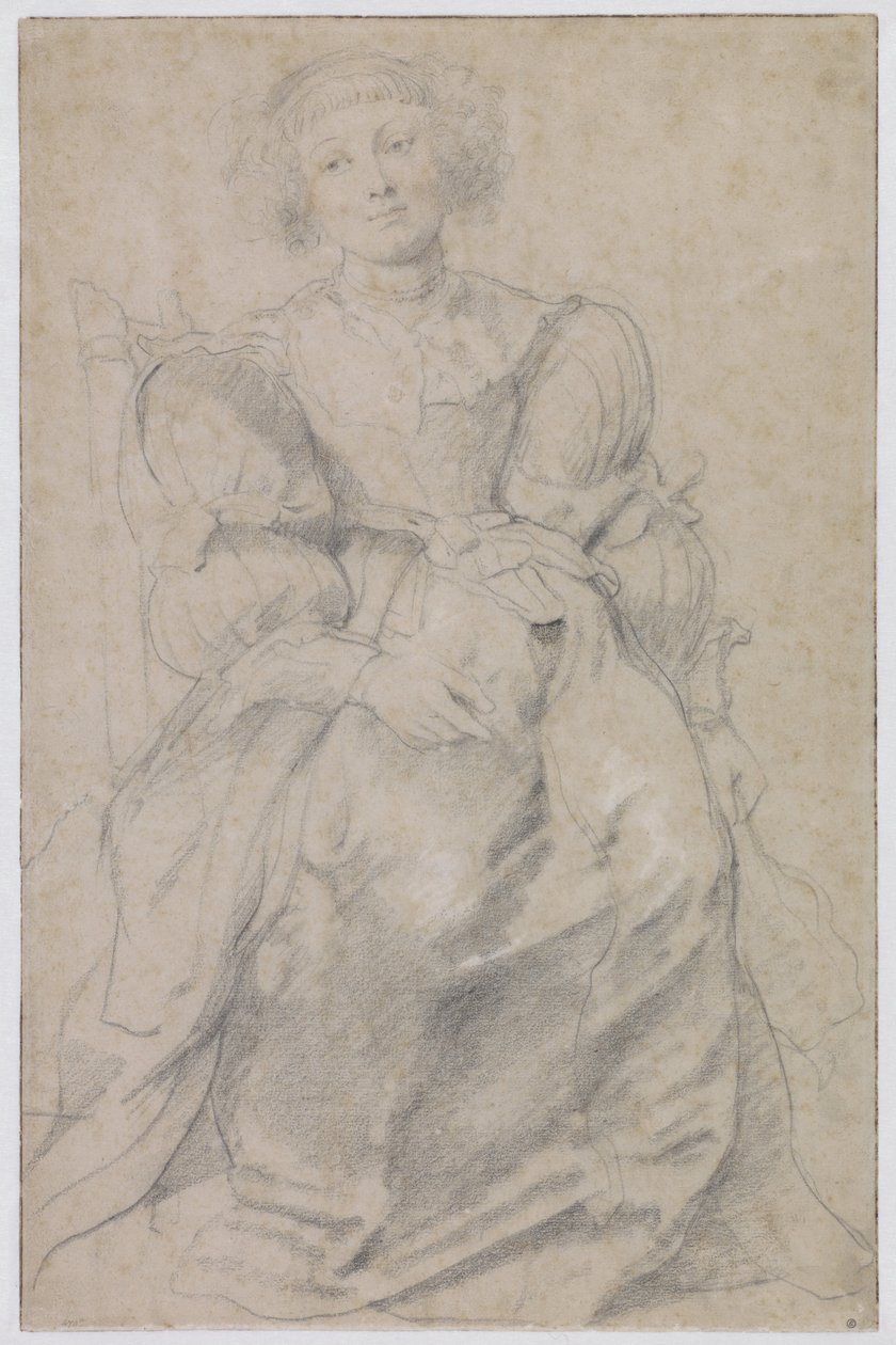 Porträt von Hélène Fourment von Peter Paul Rubens