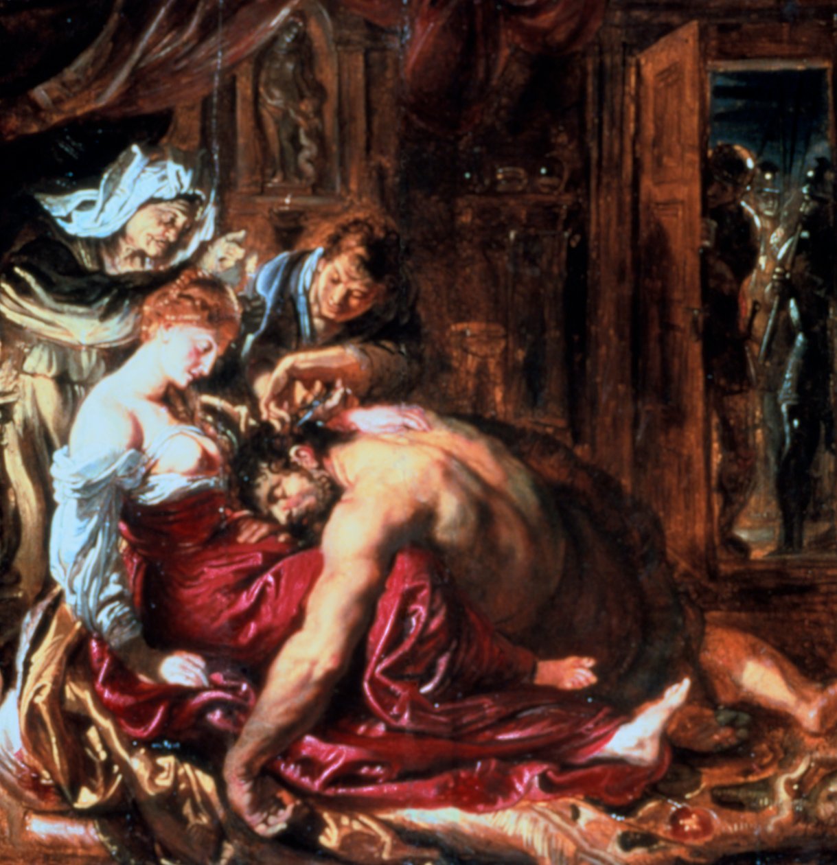 Samson und Delilah, ca. 1609-1610 von Peter Paul Rubens