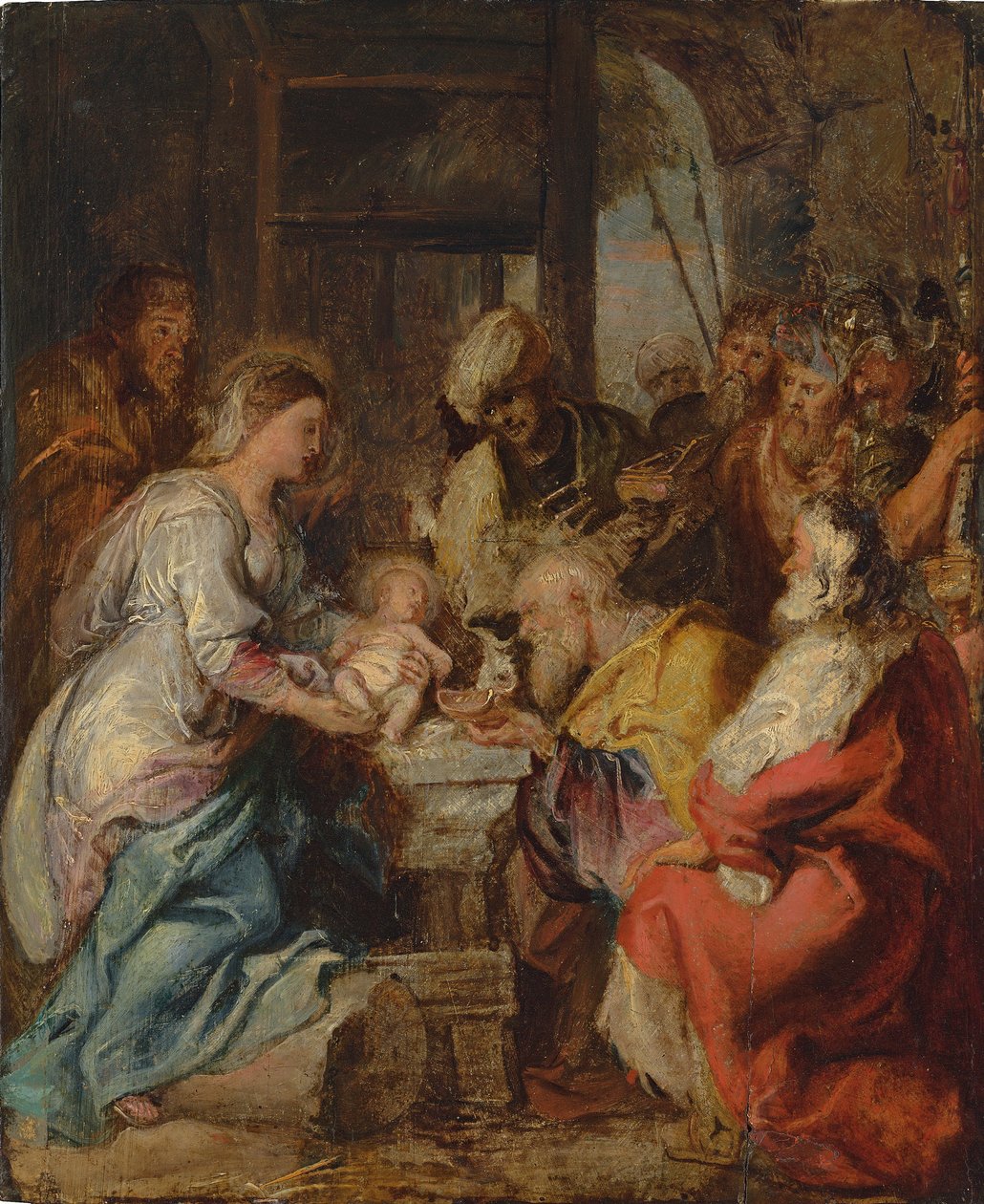 Die Anbetung der Könige von Peter Paul Rubens