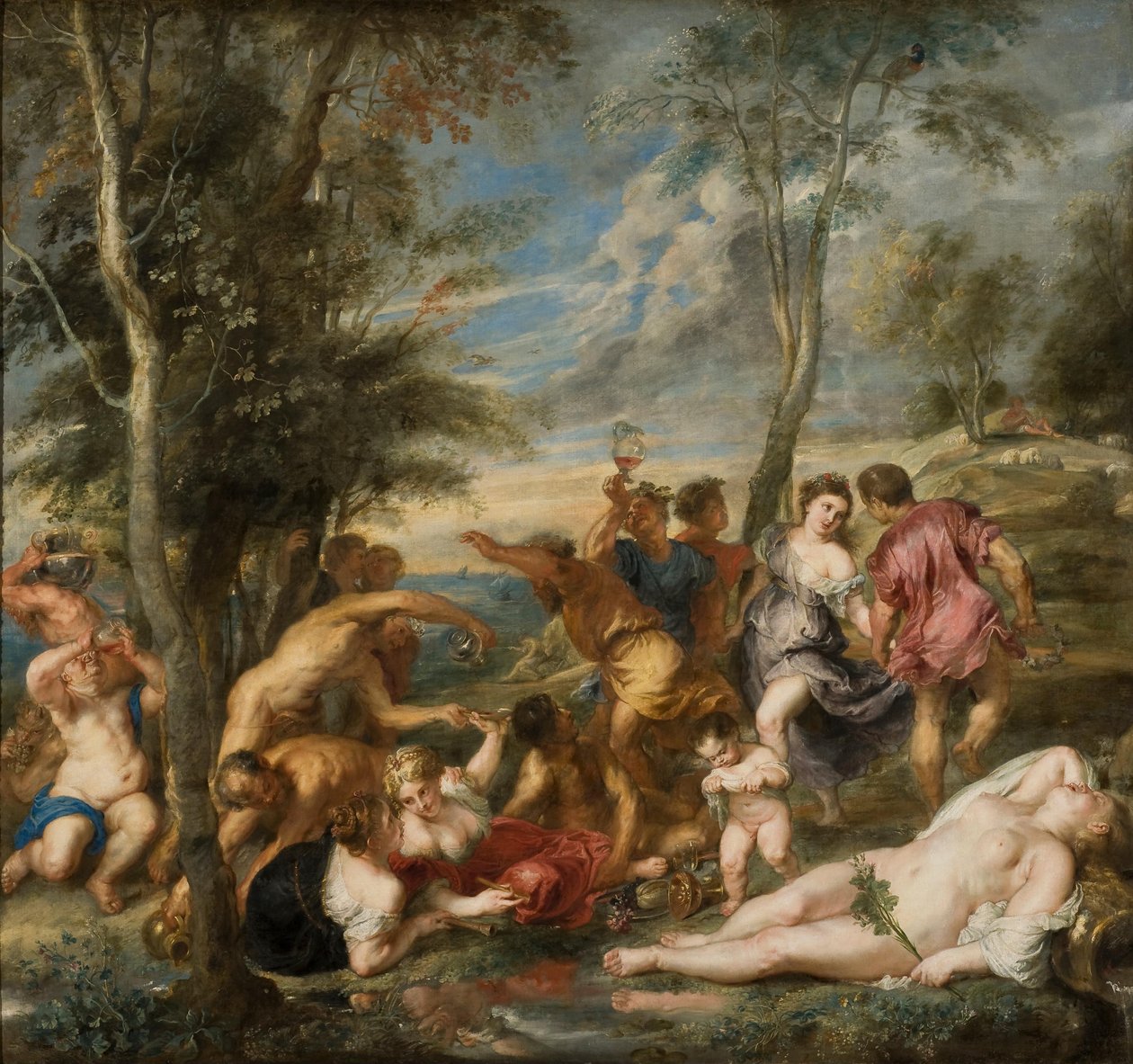 Die Andrianer, ca. 1635 von Peter Paul Rubens