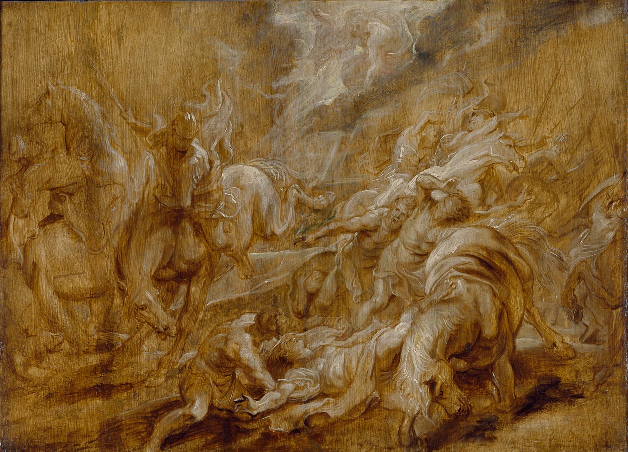 Die Bekehrung des Heiligen Paulus, ca. 1616-1620 von Peter Paul Rubens