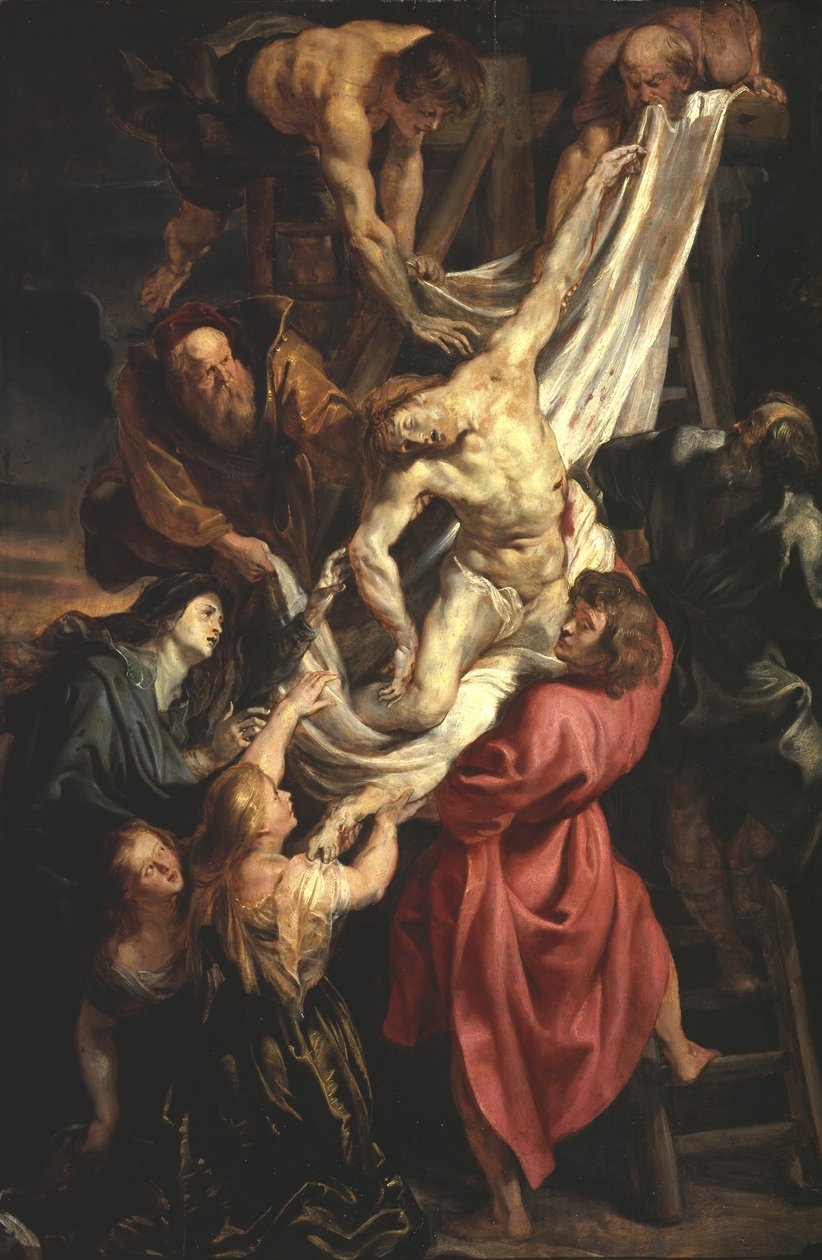 Die Kreuzabnahme, 1611 von Peter Paul Rubens