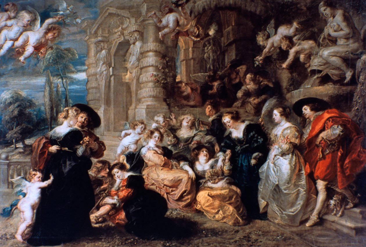 Der Garten der Liebe von Peter Paul Rubens