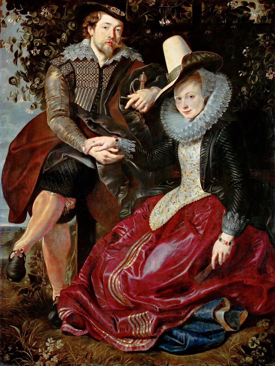 Die Geißblattlaube, ca. 1609 von Peter Paul Rubens