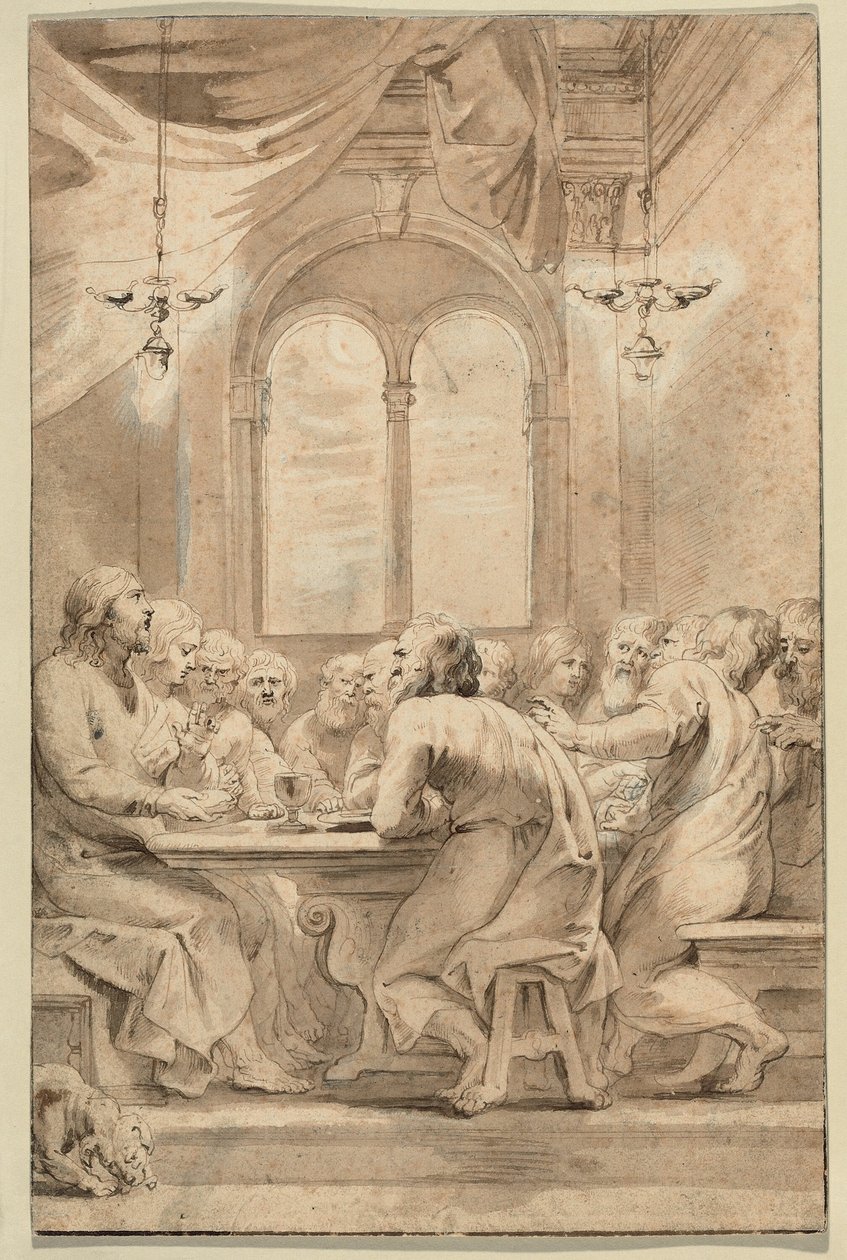 Das letzte Abendmahl von Peter Paul Rubens