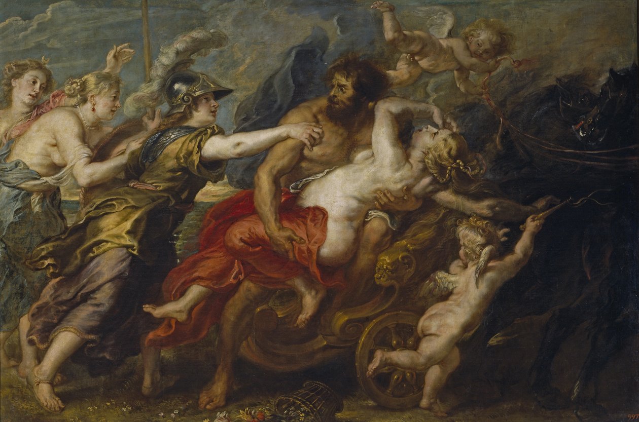 Die Entführung der Proserpina, 1636-1638 von Peter Paul Rubens