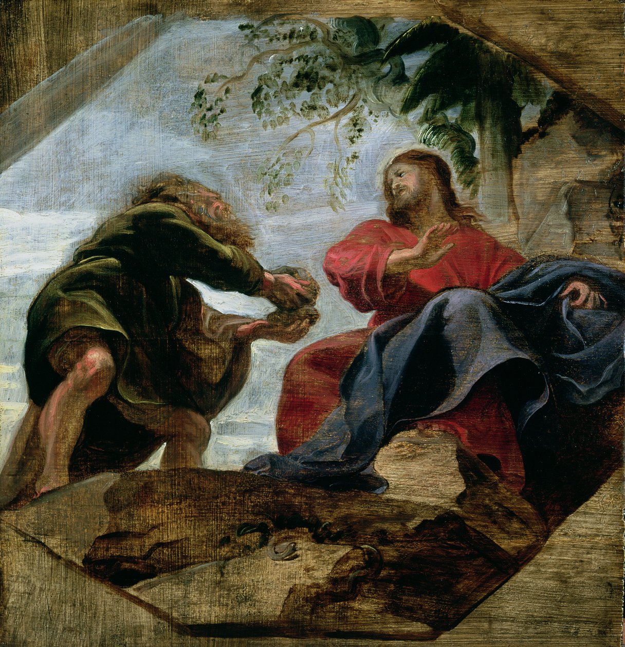 Die Versuchung Christi, 1620 von Peter Paul Rubens