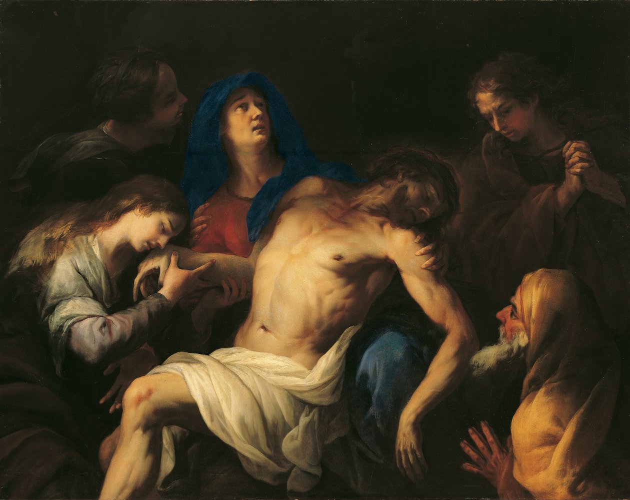 Beweinung Christi von Peter Strudel