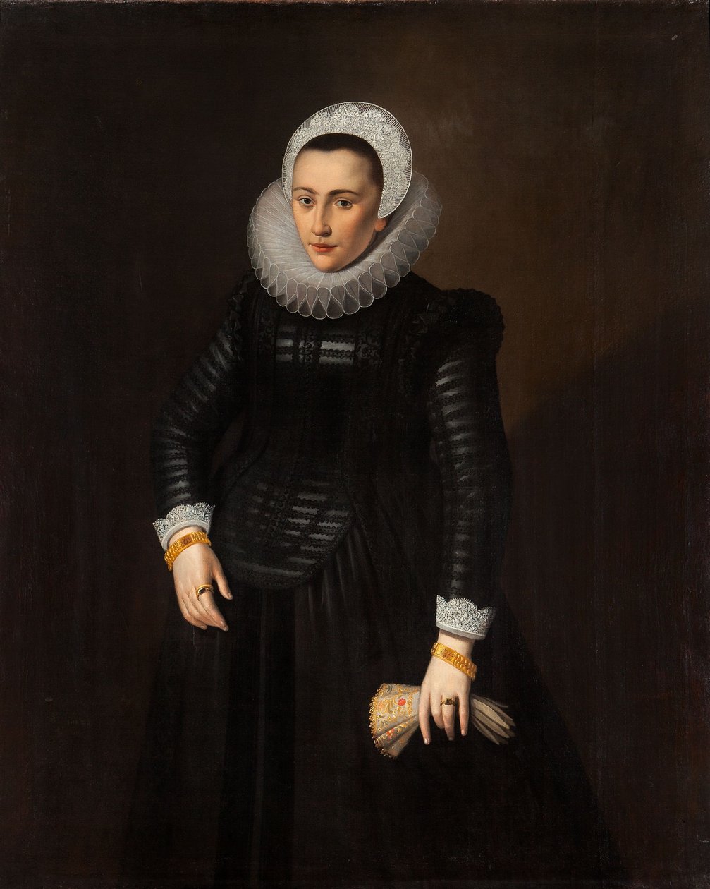 Porträt von Barbara de Herlin von Peter Tillemans
