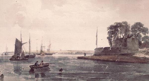Cowes Castle von Peter de Wint