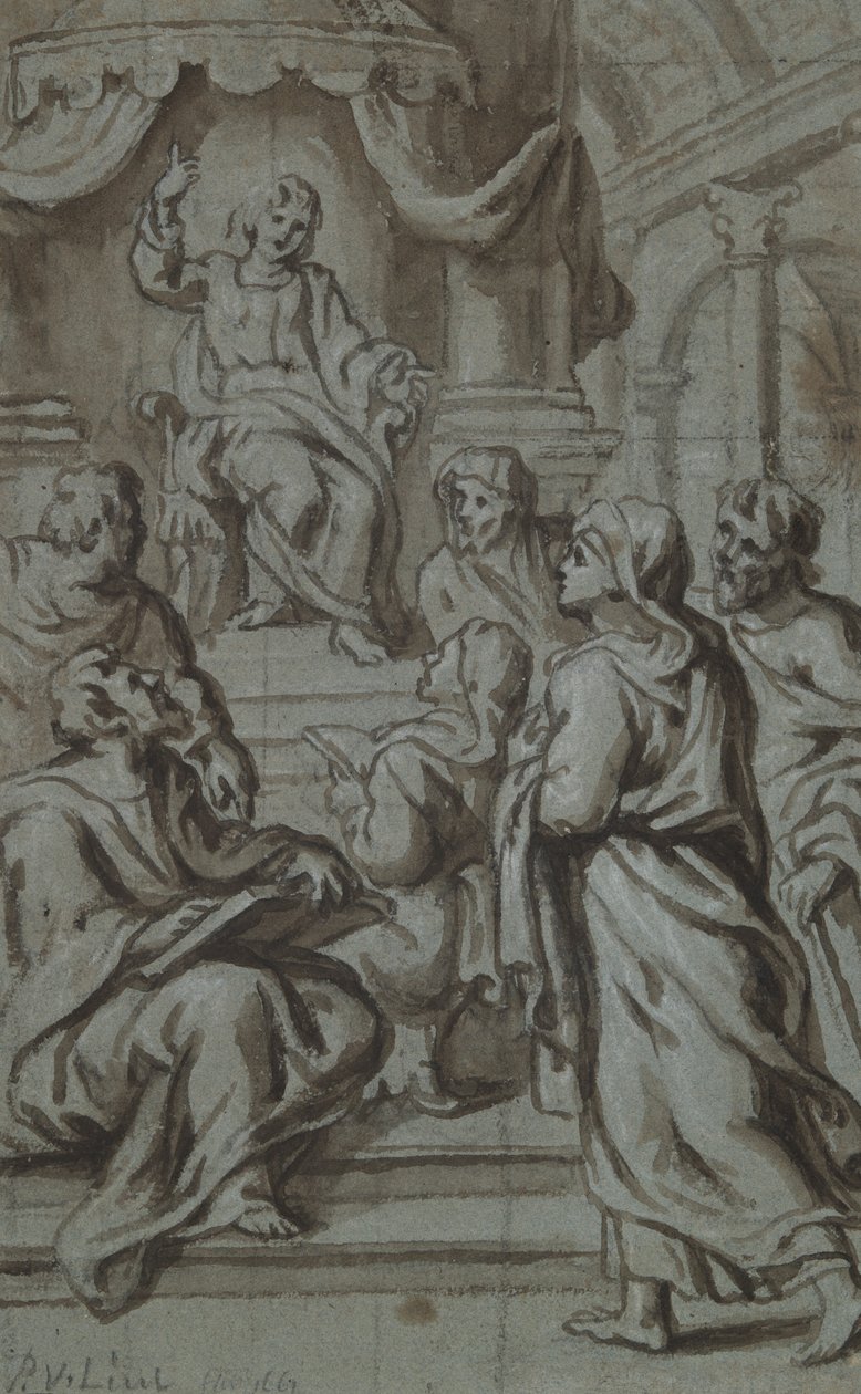 Christus unter den Ärzten von Peter van Lint