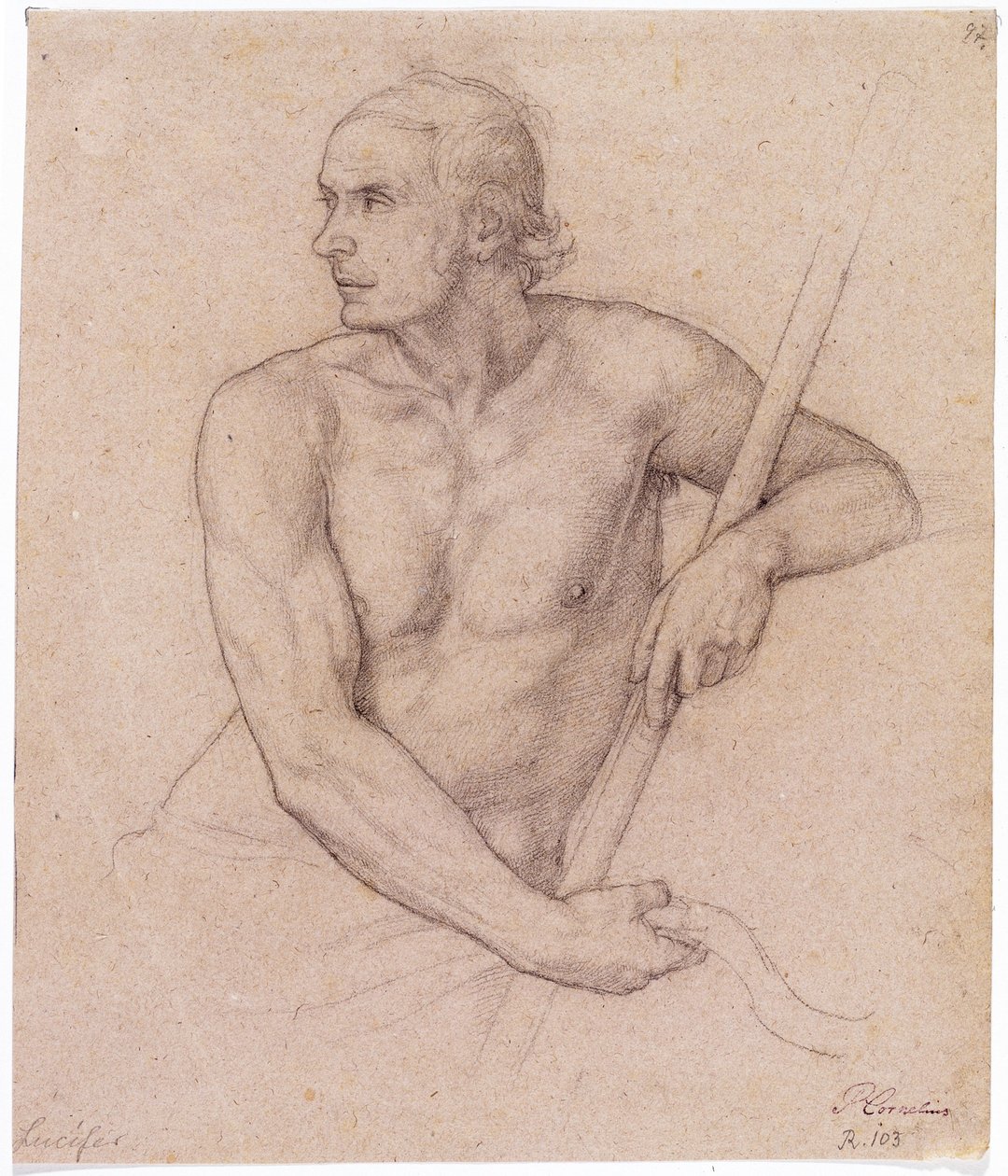 Lucifer von Peter von Cornelius