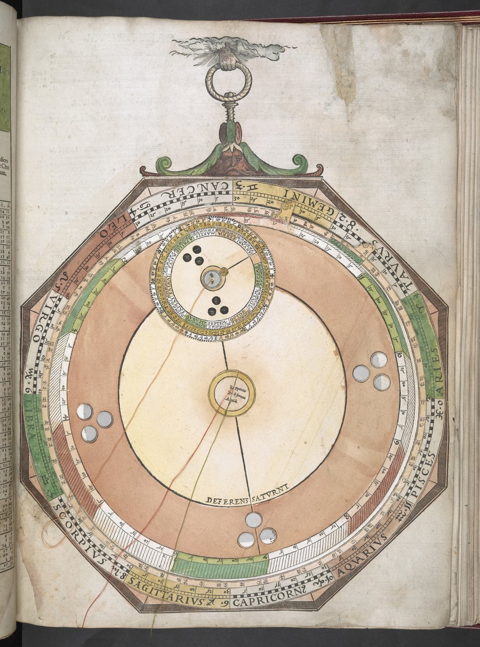 Astronomicum Caesareum von Petrus (after) Apianus