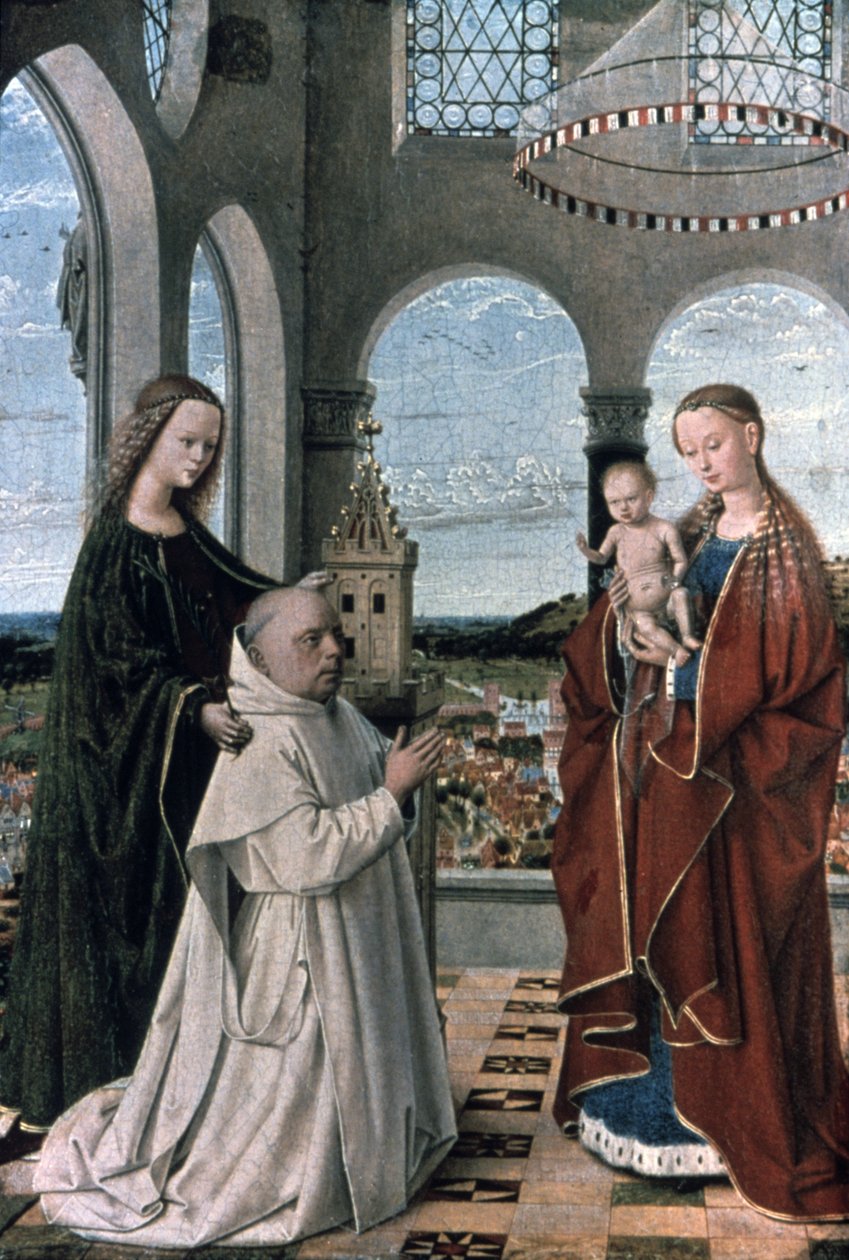 Madonna mit Kind, 15. Jahrhundert von Petrus Christus