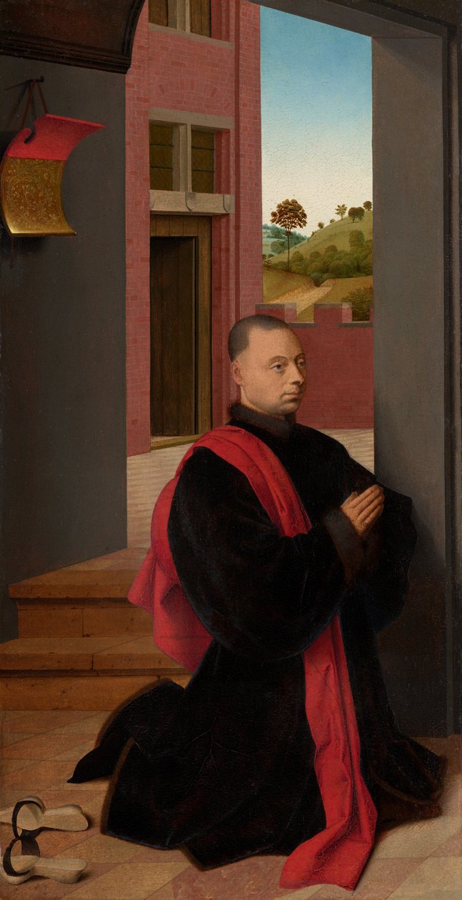 Porträt eines männlichen Stifters von Petrus Christus