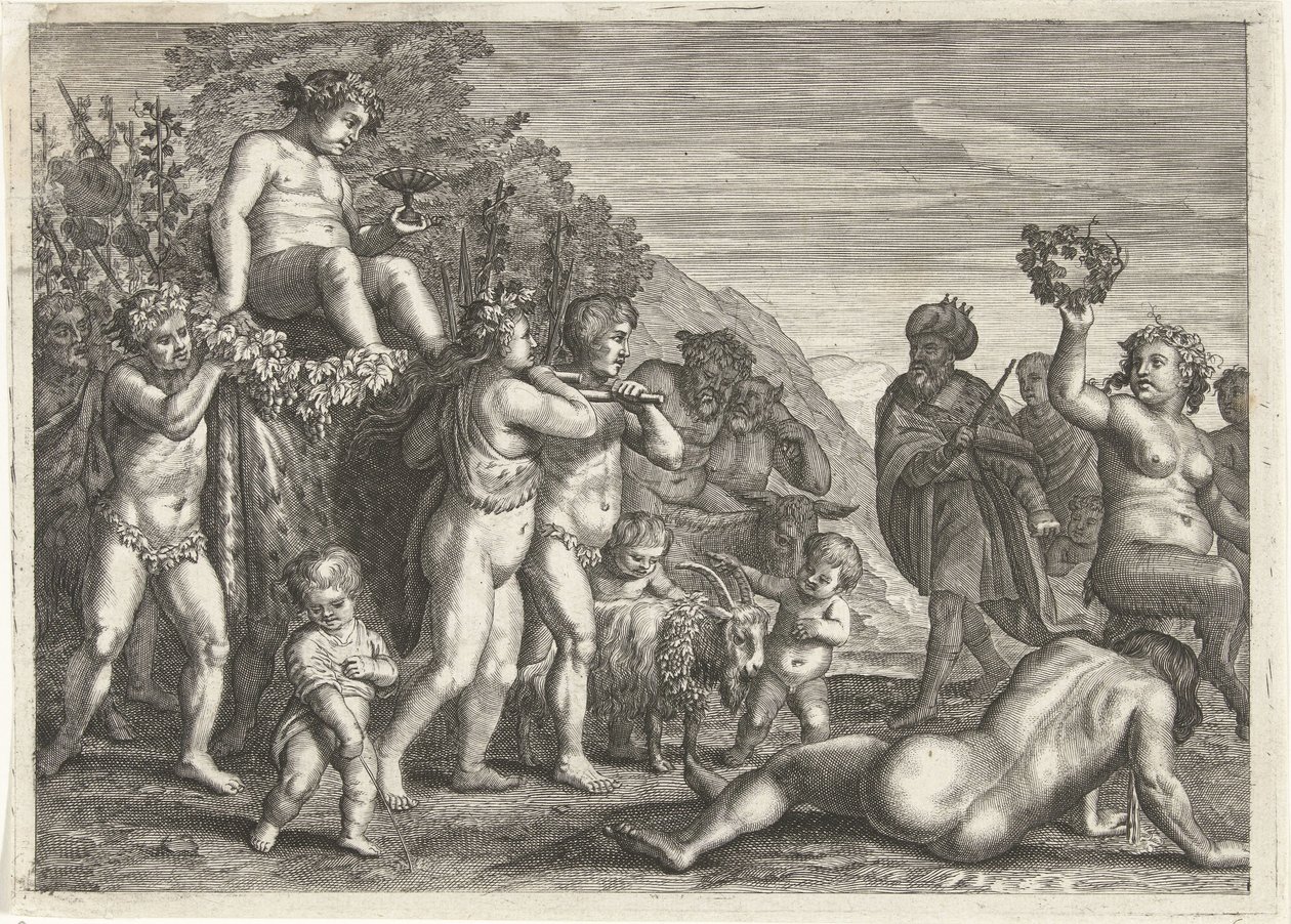 Triumph des Bacchus von Petrus Clouwet (possibly)