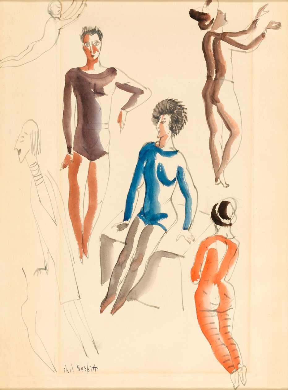 Humorvolle Figuren von Phil Nesbitt