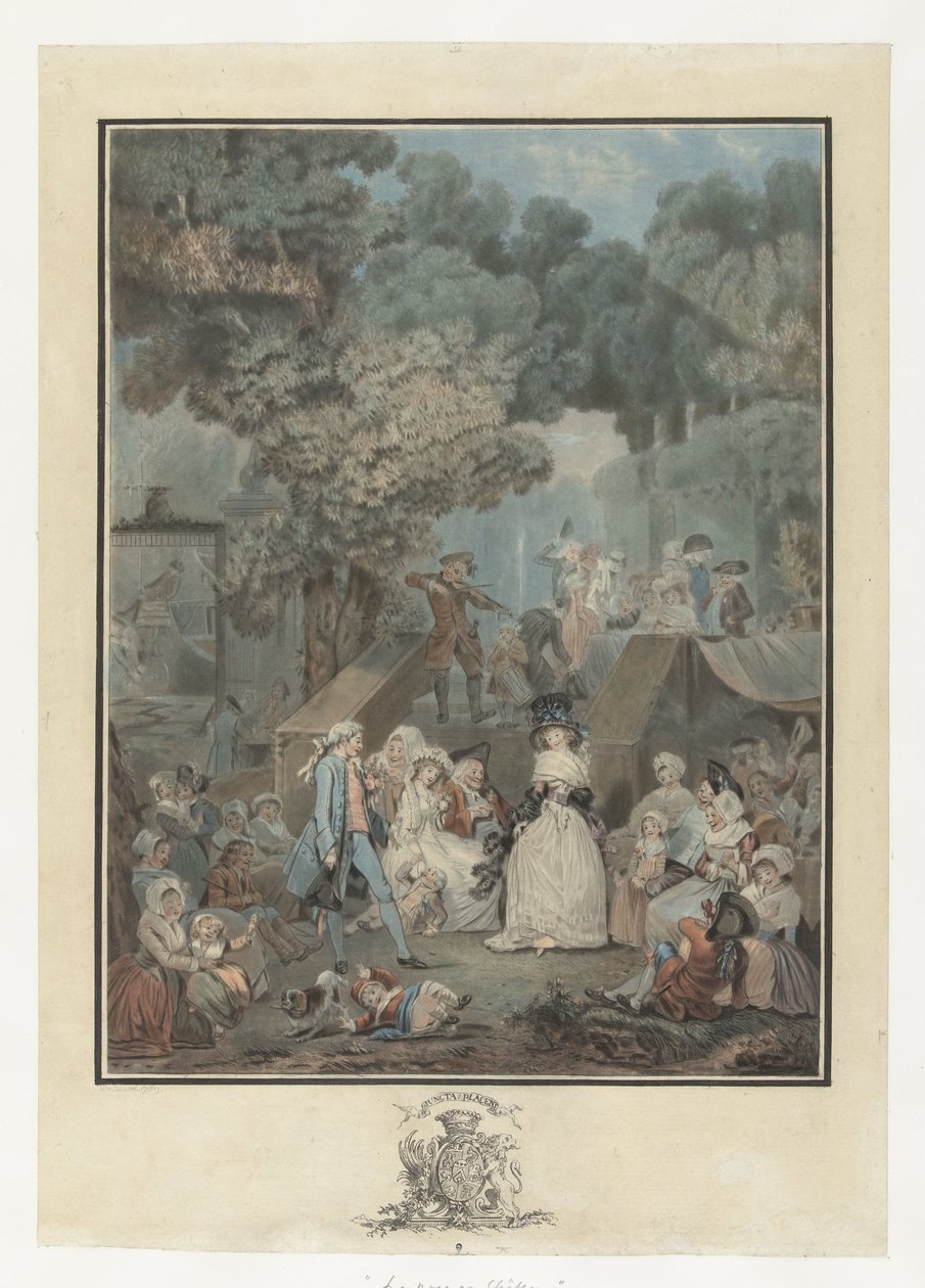 Hochzeitsfest von Philibert Louis Debucourt