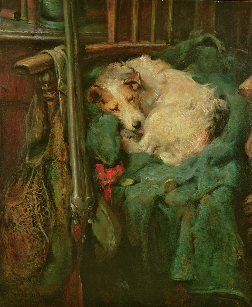 Eine wohlverdiente Ruhepause von Philip Eustace Stretton
