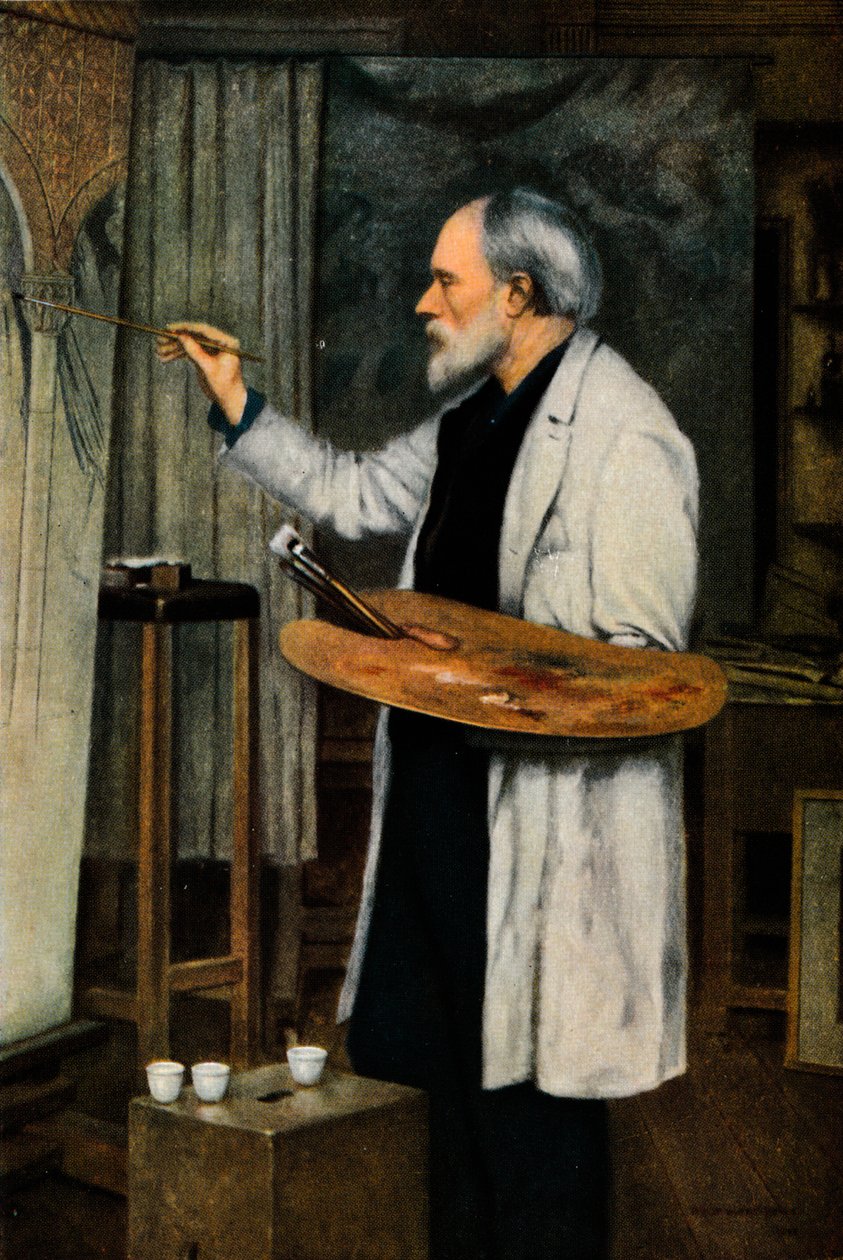 Sir Edward Burne-Jones, 1898, 1917 von Philip Edward Burne Jones