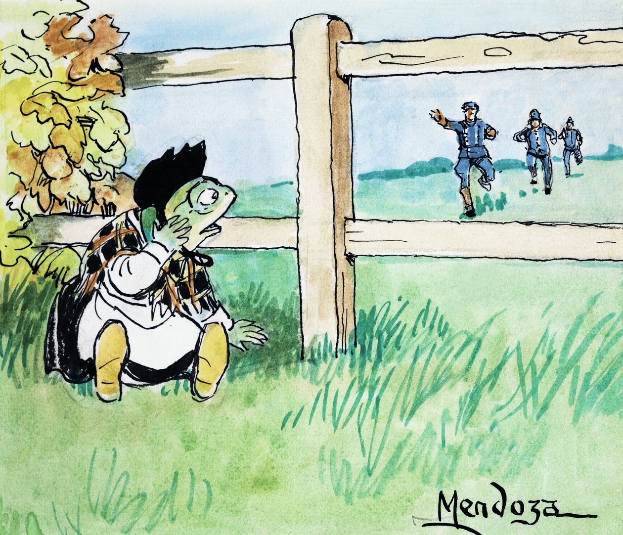 Der Wind in den Weiden von Philip Mendoza