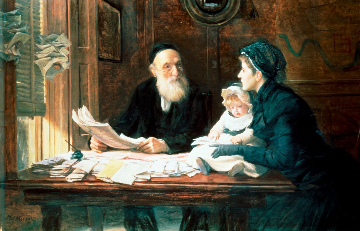 Ein Fehler im Testament von Philip Richard Morris