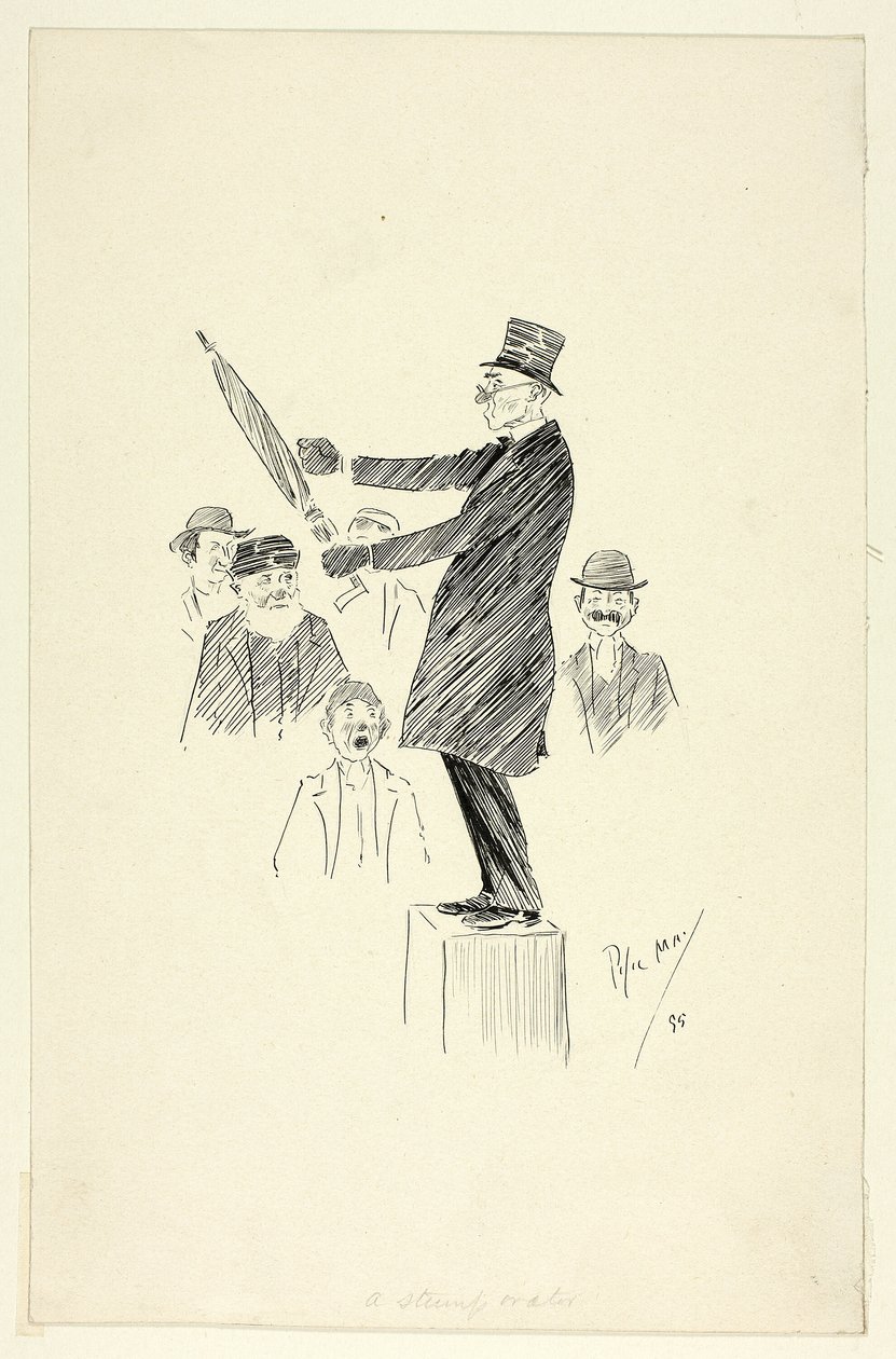 Ein Stumpfredner von Philip William May
