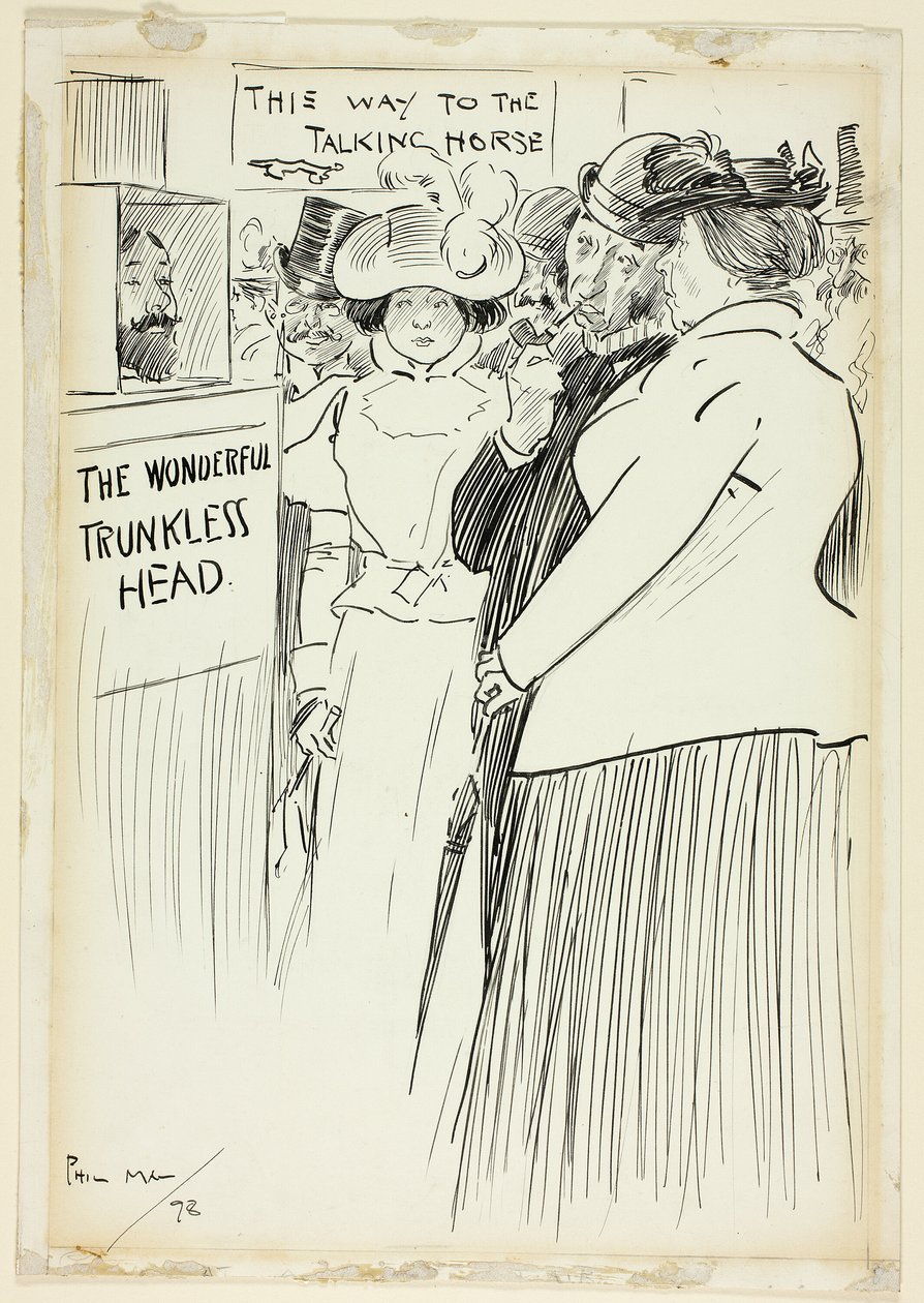 Auf einem Jahrmarkt von Philip William May