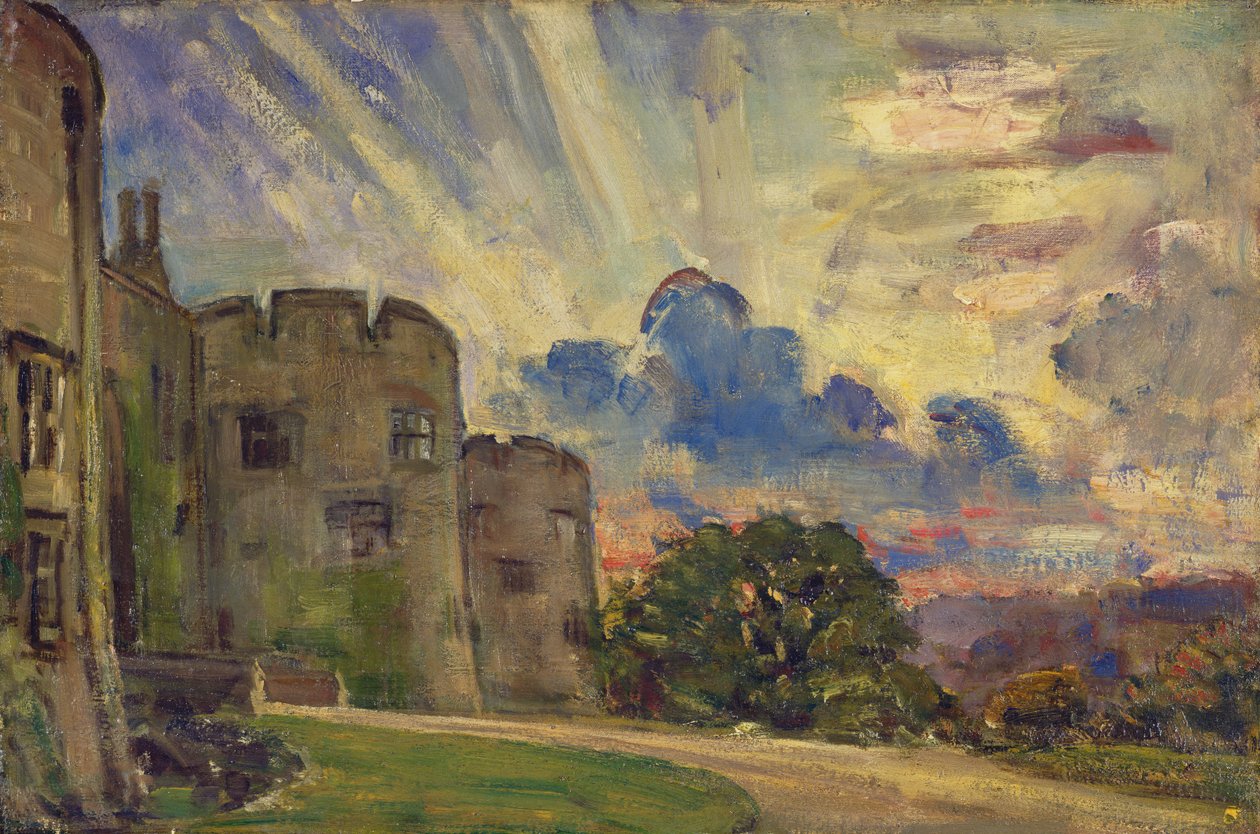 Chirk Castle von Philip Wilson Steer