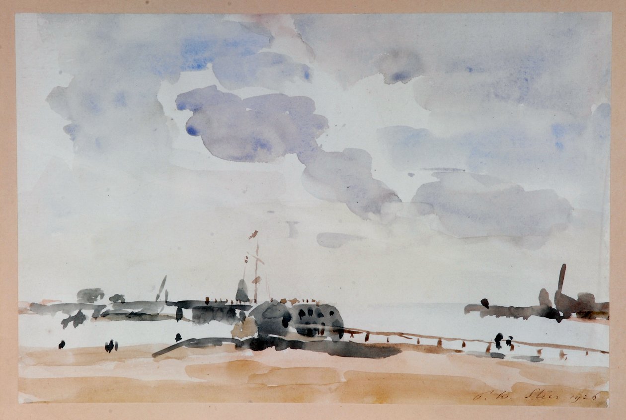Hafeneinfahrt, Shoreham von Philip Wilson Steer
