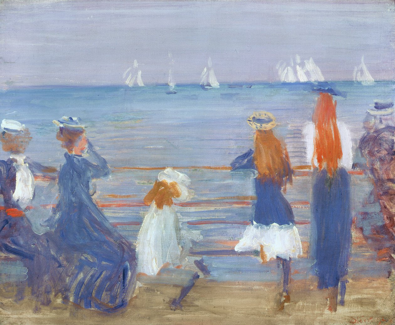 Beobachtung der Cowes-Regatta, 1892 von Philip Wilson Steer