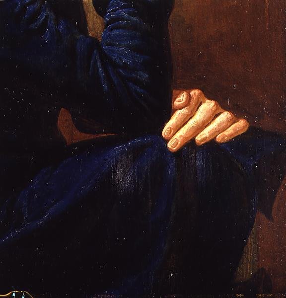 Detail von "Selbstporträt", 1805 von Philipp Otto Runge