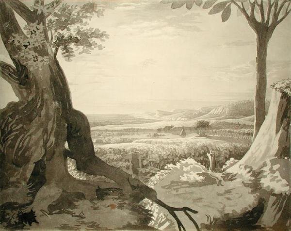 Landschaft im Niltal, 1805-6 von Philipp Otto Runge