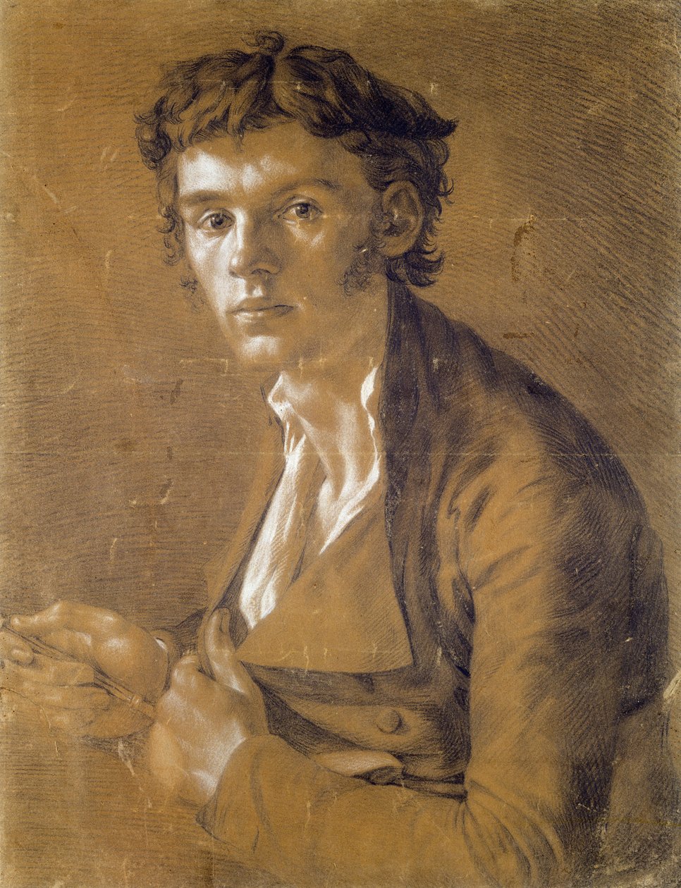 Selbstporträt, 1802 von Philipp Otto Runge