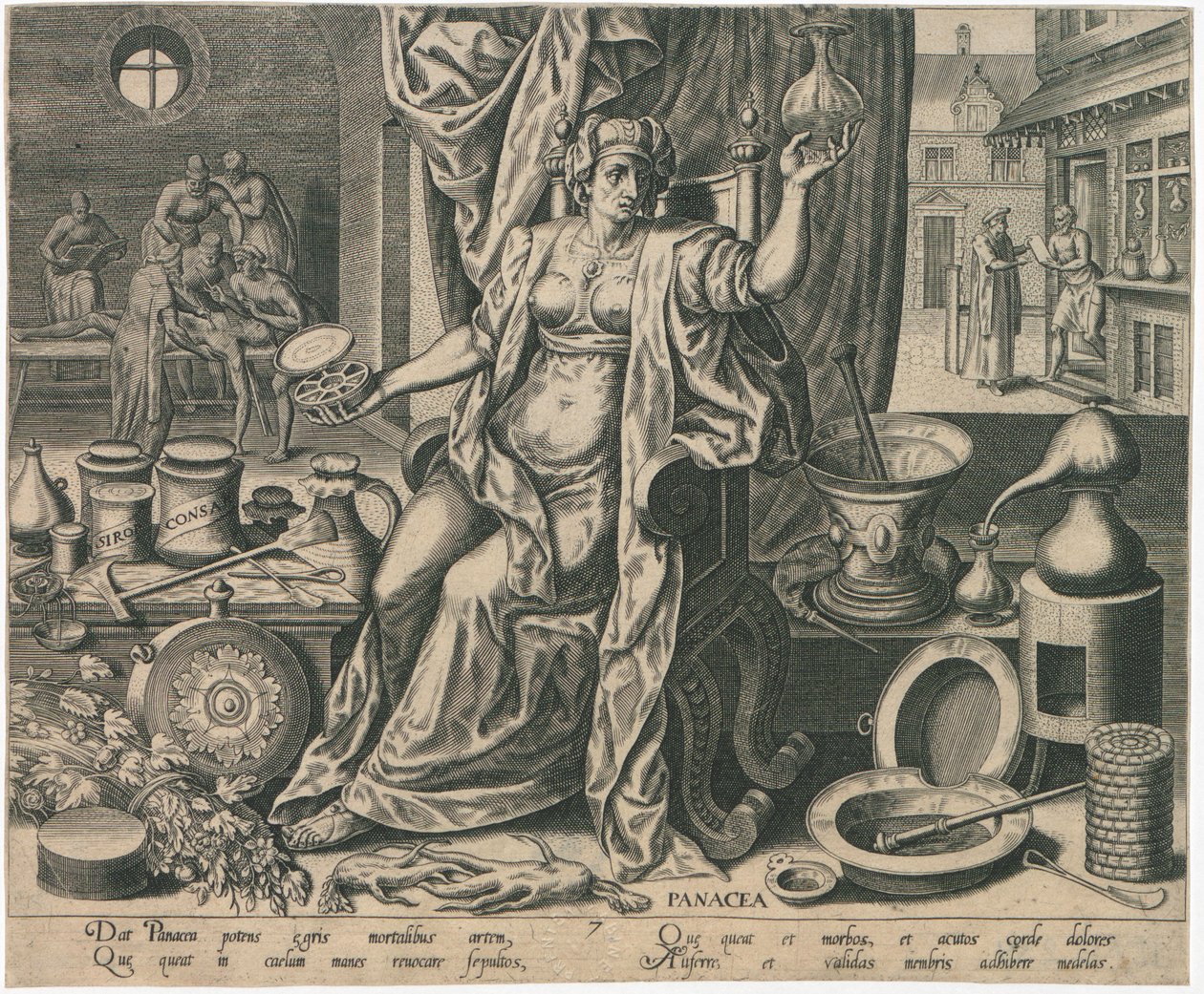 Panacea von Philipp Galle