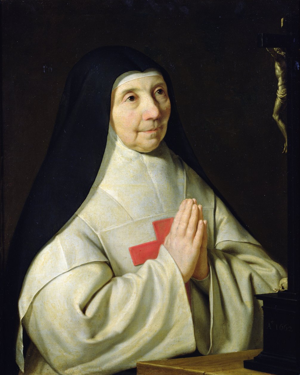 Porträt von Catherine-Agnes Arnauld von Philippe de Champaigne