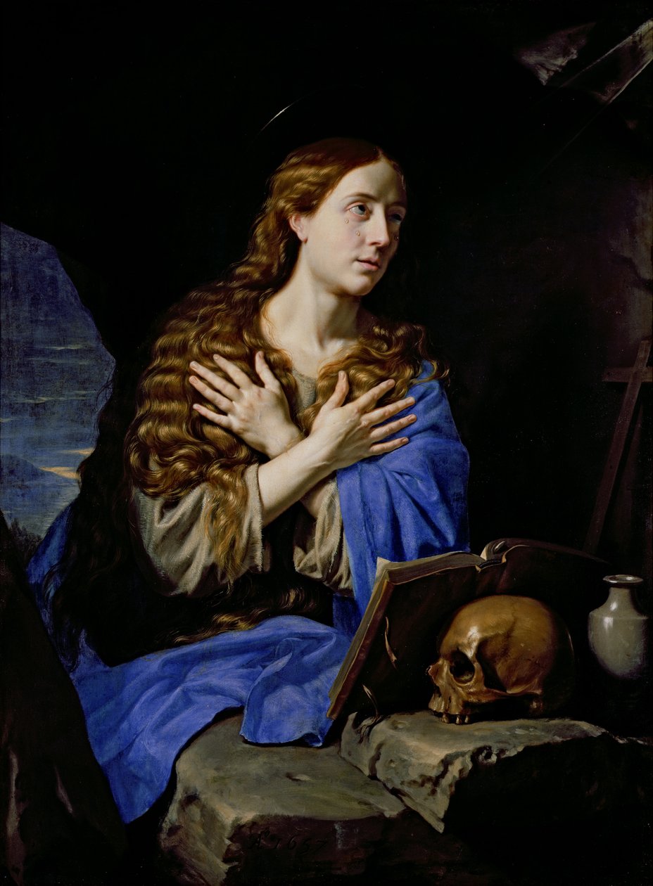 Die reuige Magdalena, 1657 von Philippe de Champaigne