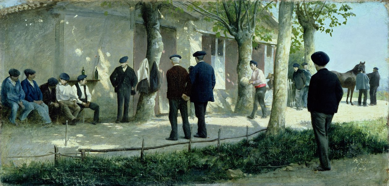 Das Spiel von Rampo, 1894 von Philippe Jolyet