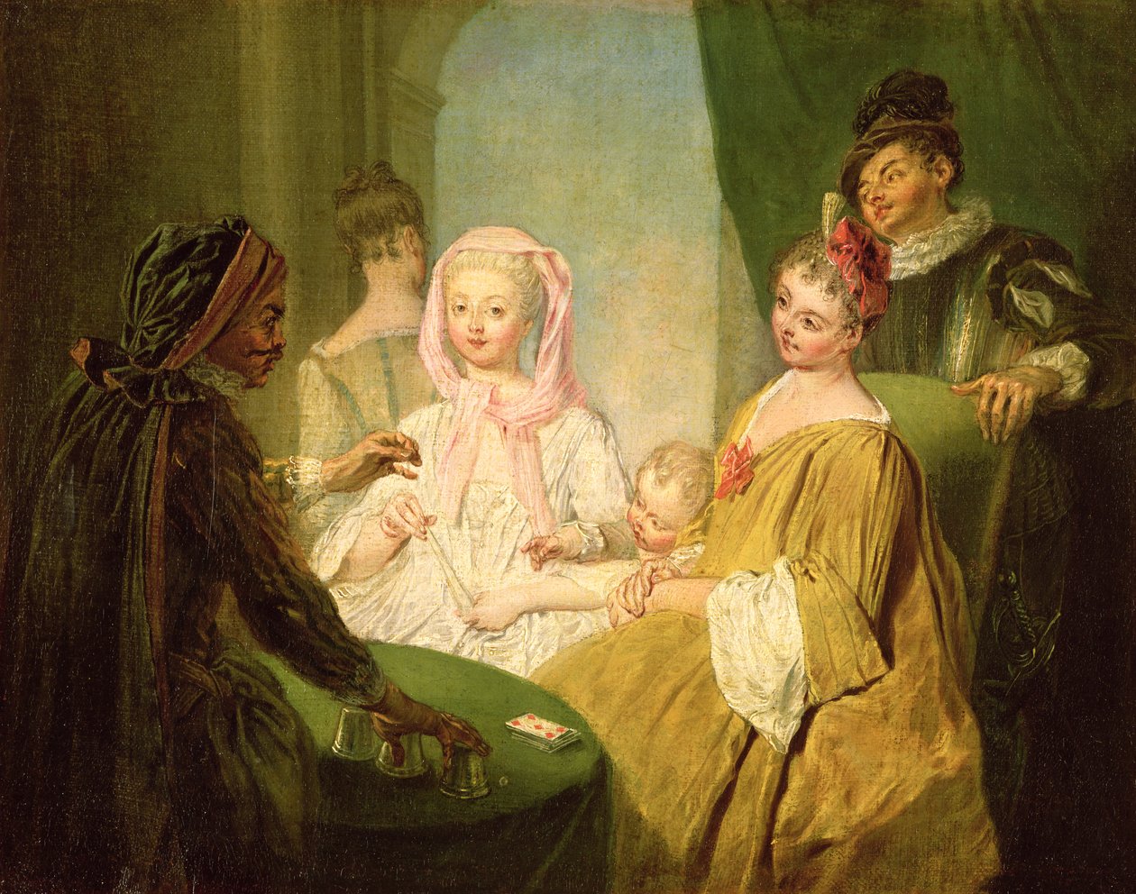 Der Zauberer, 1720-25 von Philippe Mercier