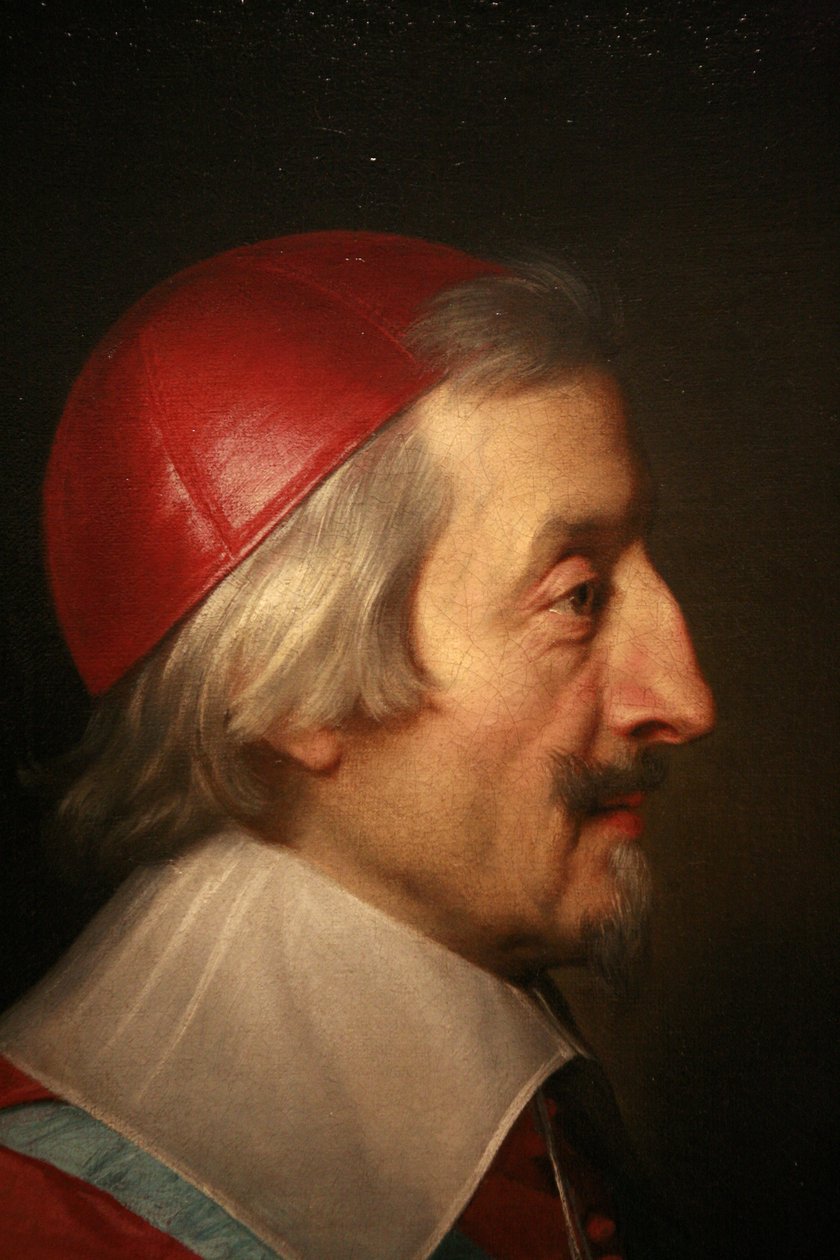 Kardinal de Richelieu (Detail) von Philippe de Champaigne