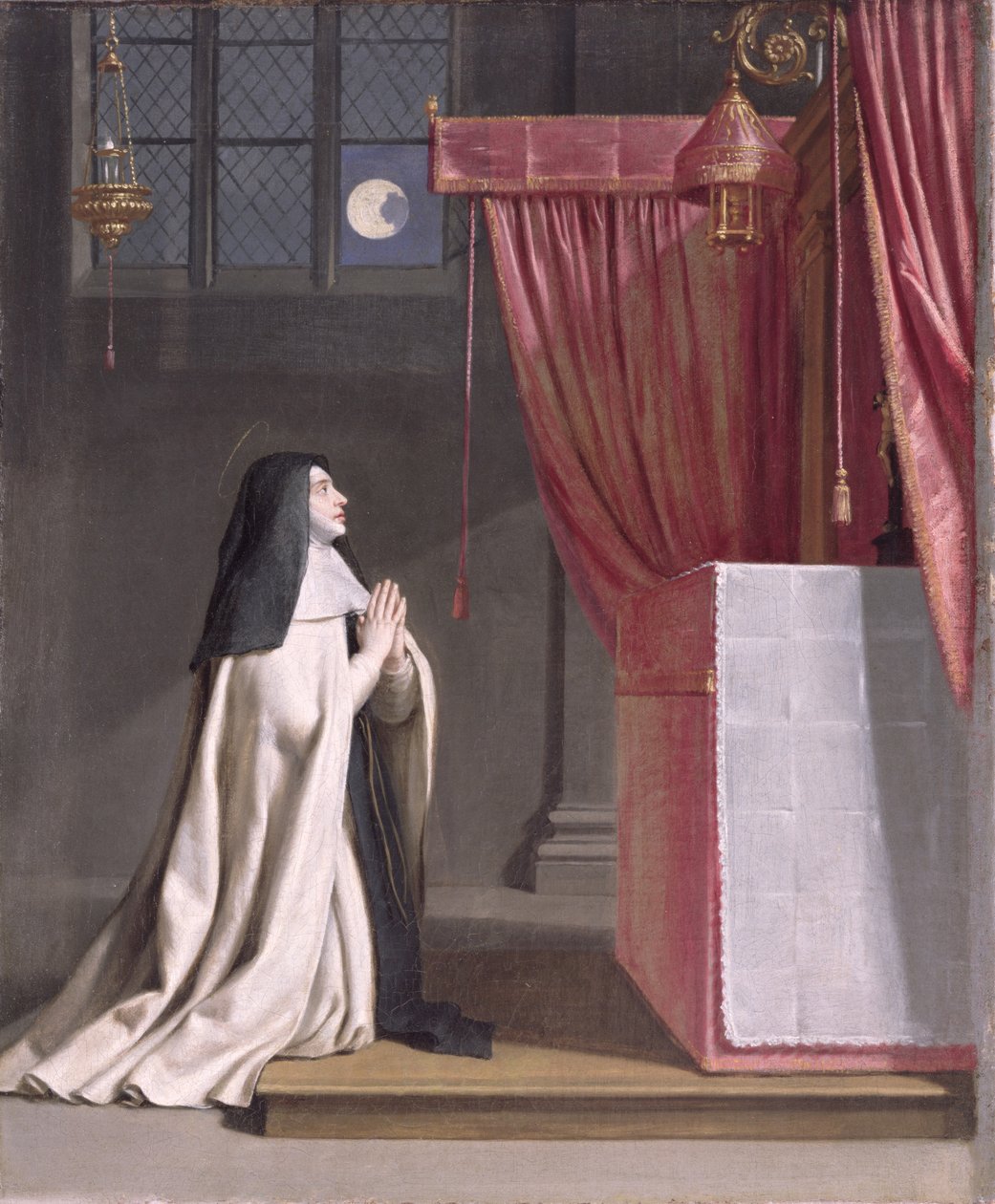 Die Vision der Heiligen Juliana von Mont Cornillon von Philippe de Champaigne